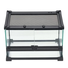 Glass Reptile Terrarium Rainforest Tank Habitat Vivarium For Lizards Frog Turtle