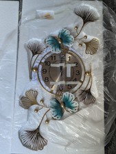 Modern Gold & Blue Butterfly