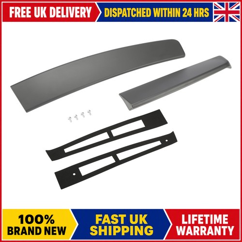 Rear twin barn door spoiler - rear,