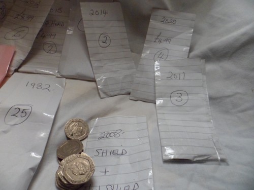 Pence coins job - pence,