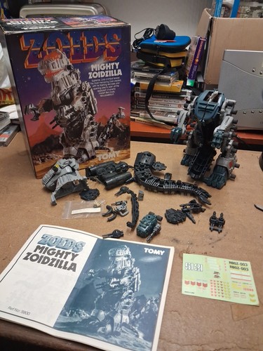 Zoids mighty zoidzilla with - mighty,