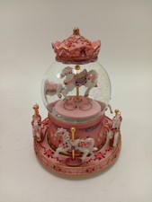 Pink Carousel Horse Glitter