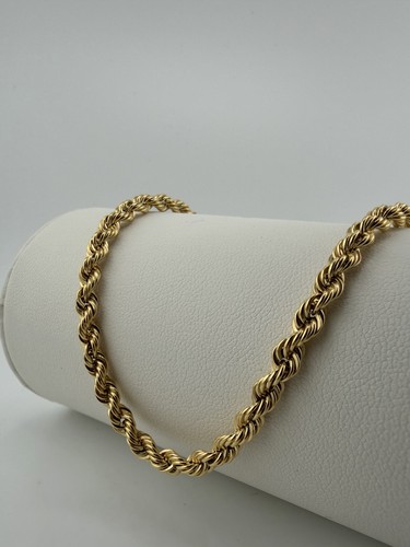 New 9ct yellow - 4mm, rope