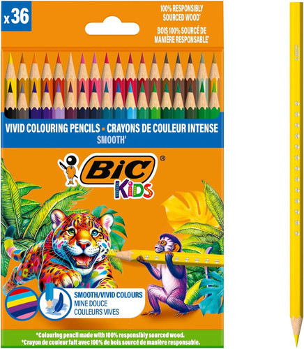 Bic kids wood - kids, colouring