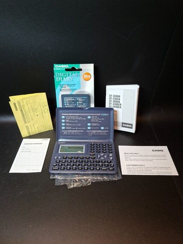 Casio vintage digital diary - casio,