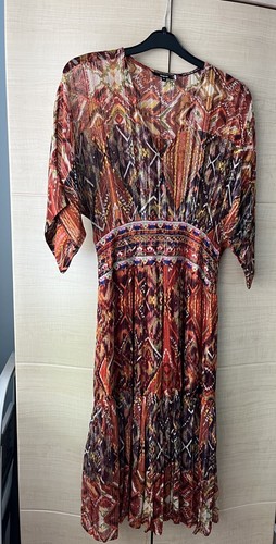 Orange mix dress - orange-mix,,
