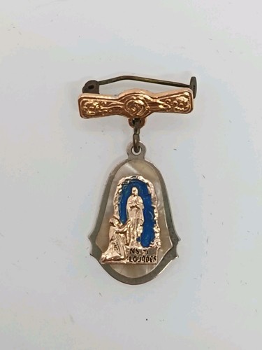 Vintage our lady lourdes - vintage, lourdes'