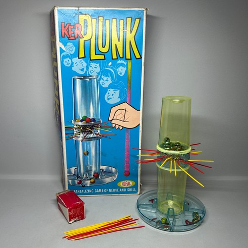 Vintage kerplunk game - kerplunk, ideal