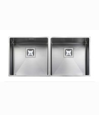 Rangemaster Kube Undermount & Inset 2 Bowl Sink KUB4040 860x430mm RRP £596!!!