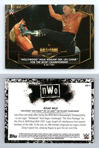 Hulk hogan def - lex, for
