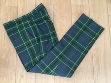 Mens scottish tartan trousers - mens,