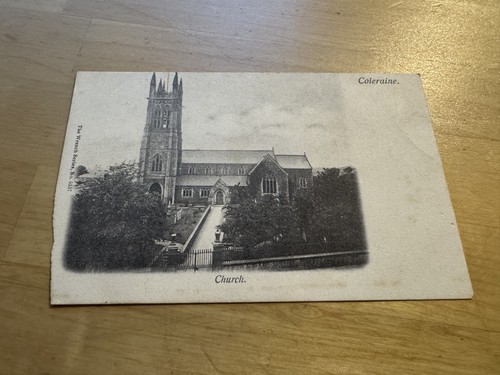Postcard coleraine church - postcard,
