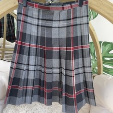 Ladies Tartan pleated shirt