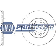 2x Brake Discs Vented For Seat