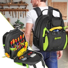 42-Pockets Tool Backpack Heavy