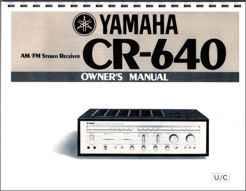 Yamaha 640 stereo receiver - yamaha,