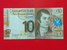 Clydesdale Bank £10 First