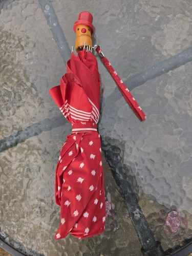 Vintage boots folding umbrella - folding,