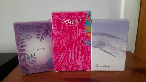 Avon perfume bottle set 3 - perfume,