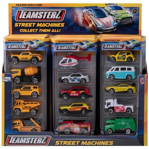 Teamsterz street machines set - machines,