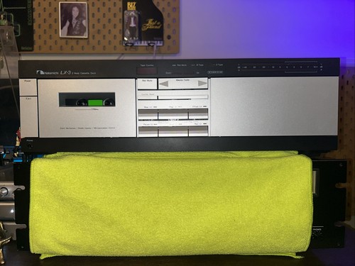 Nakamichi cassette deck - nakamichi, lx-3