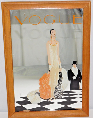 Vtg vogue fashion mirror - 70's,