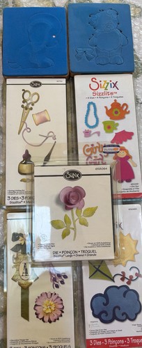 Sizzix dies bundle 2 - &,