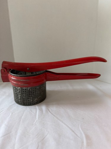 Vintage red kitchen potato - kitchen,