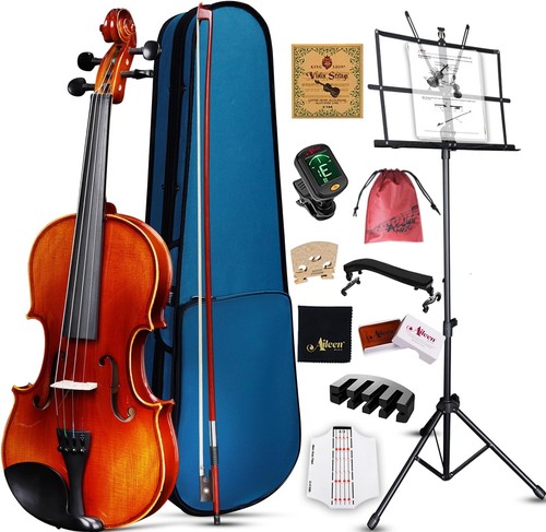 Solid wood violin full - solid, 4/4