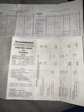 1977 Blackburn Rovers