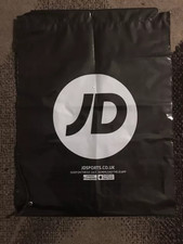 new jd sport drawstring bags black
