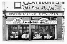 pt8816 - Doncaster Claybourns Car Sales , Hall Gate , Yorkshire - Print 6x4