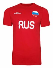 RUSSIA Flag T Shirt Mens LARGE