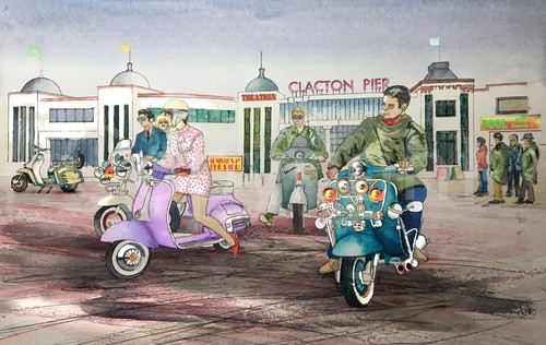 Mods clacton pier - clacton,