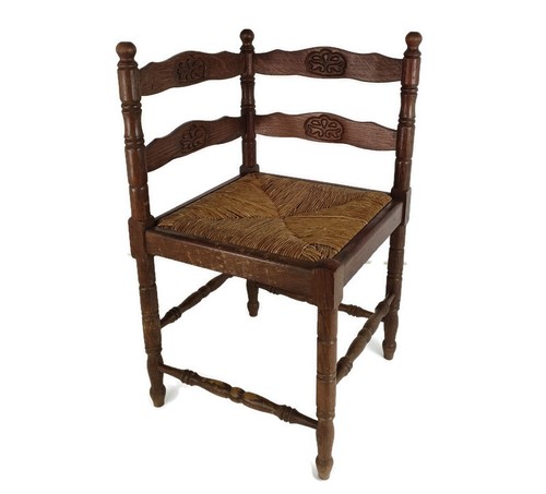 Antique corner armchair - corner,