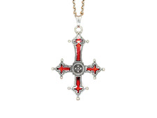 INVERTED CROSS NECKLACE-  NEW
