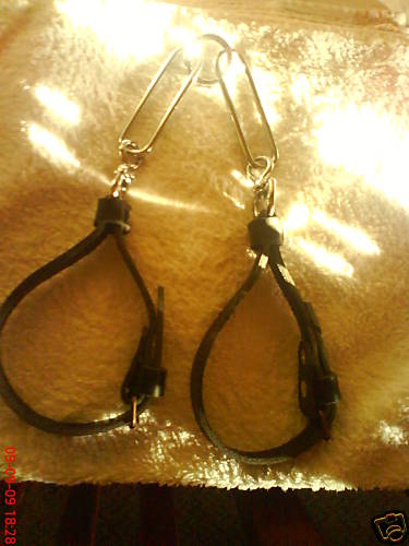 Nickel plated terrier couples - plated,