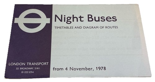 1978 november night - november, bus