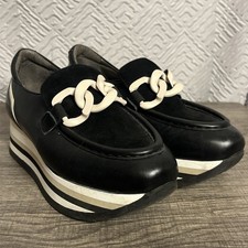 Softwaves Shoes Black White