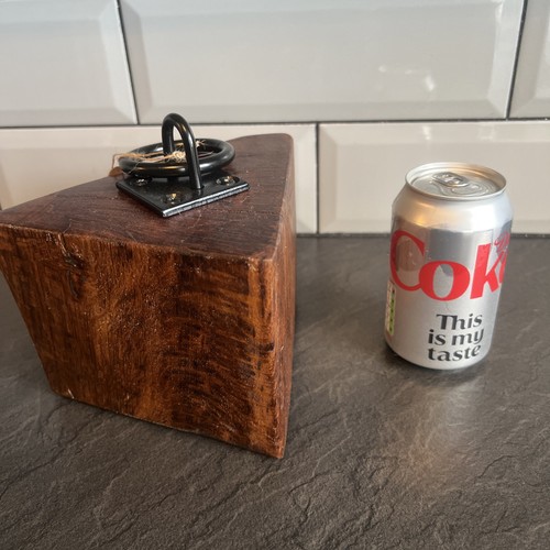 Handmade suffolk oak door stop - suffolk,
