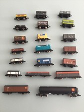 Job lot. n gauge wagons  and tank wagons. 18 xGrafar and 2 x Graham Farish