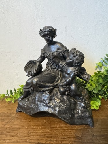 Spelter copy bronze statue - spelter,