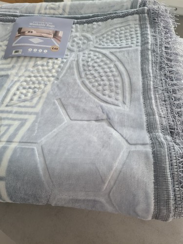Large rug silver light blue - large,