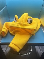 Yellow Cartoon Frog Style Dog Hoodie - Fun Quirky Dog Lovers Pet Clothing