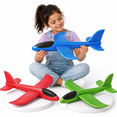 Foam glider planes hand - foam,