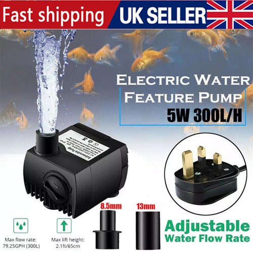 Electric water feature pump - water,