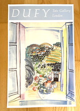 DUFY - OPEN WINDOW AT SAINT-JEANNETTE - TATE GALLERY LONDON ART PRINT