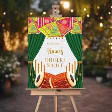Personalised Dholki Sign