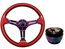 Red Neo Chrome TS Steering