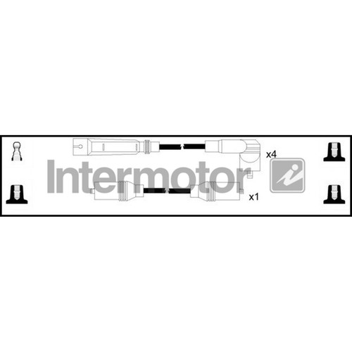 Leads ignition cables kit - ht,
